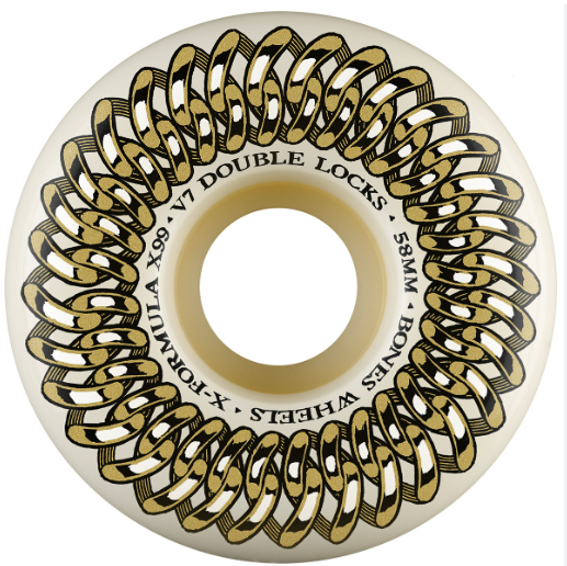 BONES WHEELS X-Formula Skateboard Wheels Double Lock V7 56mm 97A