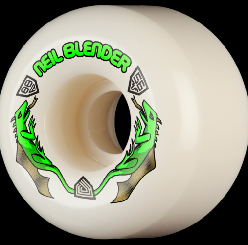 Powell Peralta Neil Blender Pro Dragons 88A - Dragon Formula-A2 Symmetrical - Medium Ride Patch - 56mm x 40mm 88A A2 Skateboard Wheels