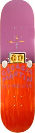 Toy Machine Georgia Martian Robo Fence Deck 8.38"