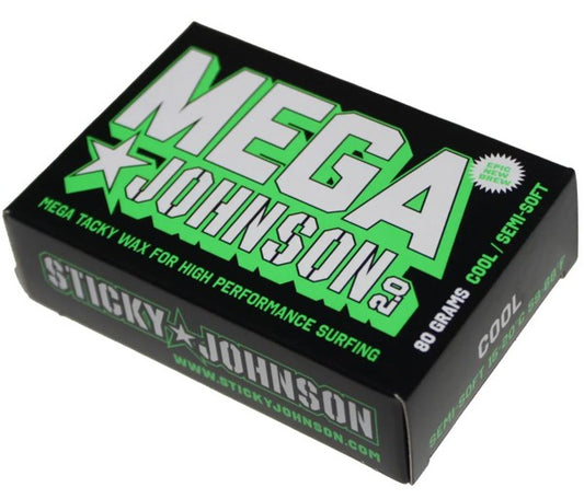 Mega Johnson 2.0 Top Coat Surf Wax - Cool