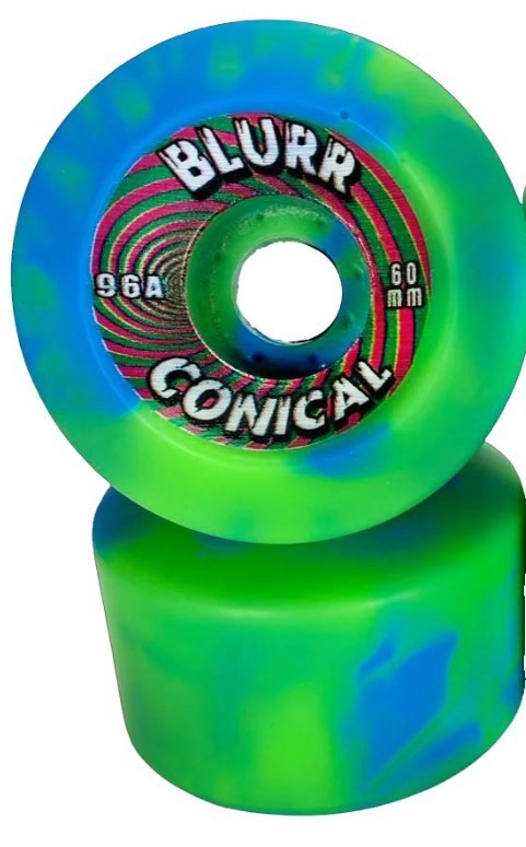 Vision Blurr Conical Park/Cruiser Wheels 60mm, 96A